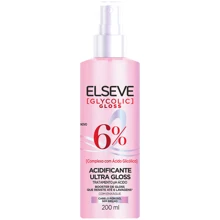 Shampoo/Conditioner Kit 400ml + Glycolic Gloss Acidifier Elseve Hair With Shine + Glycolic Acid - 藕粉色 - 查看 4