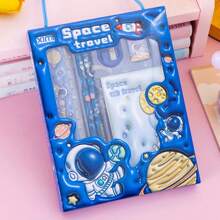 8pcs/6pcs Stationery Set Gift Box, School Supplies Include Pencil Case, Correction Tape, Student Back To School Gift