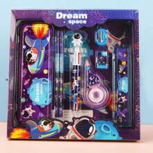 8pcs/6pcs Stationery Set Gift Box, School Supplies Include Pencil Case, Correction Tape, Student Back To School Gift