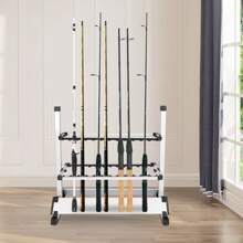 InSyoForeverEC Fishing Rod Racks - Silver - View 3