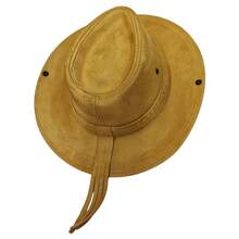 Children's Country Rodeo Cowboy Cowgirl Suede Party Classic Hat - Màu be - Xem 2