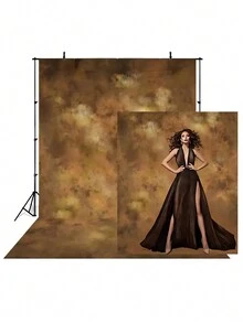 1pc Customized Photo Laeacco Vintage Abstract Background Blurred Blue Gradient Plain Shower Adult Portrait Photography Backdrop - Multicolor - View 37