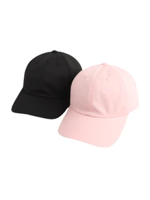 2pcs Women Simple Fashion Baseball Cap, Seasonal Festival Sun Hat, Adjustable Couple Daily Travel Outdoor Casual Sports Cap Halloween