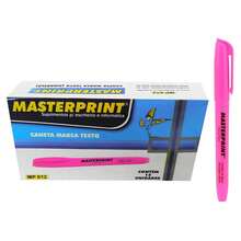 Masterprint MP612 Brush Highlighter Pen With Chamfered Tip MP 612 / Box With 12 Units - Xem 1