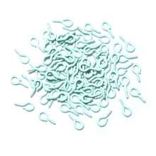 200 pezzi, spilli per occhi colorati di piccole dimensioni 8x4mm, ganci per occhi, per realizzazione di gioielli fai-da-te, accessori