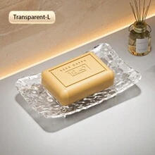 1 pièce Boîte à savon pour égoutter l'eau, boîte à savon de salle de bain, plan de travail, support à savon non perforé, boîte à savon de salle de bain, décoration de salle de bain, décoration d'automne, rentrée scolaire - Multicolore - Voir 13