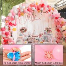 Balloon Arch Stand Reusable Balloon Arch Kit 10FT Adjustable Balloon Arch Stand Set Frame For Birthday Decorations Wedding Graduation Anniversary Graduation Party New Year Black - White - View 6