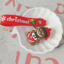 圣诞装饰卡通圣诞圣诞老人钥匙扣、汽车挂件、背包吊饰、圣诞派对礼物 - 彩色 - 查看 11