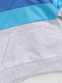 Newborn Sweatshirt Clothing Autumn/Winter Baby Boy Sports Suit Hooded Sweatshirt + Trousers