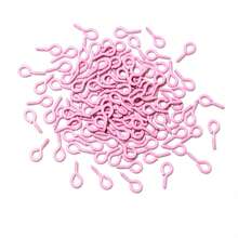 200 pezzi, spilli per occhi colorati di piccole dimensioni 8x4mm, ganci per occhi, per realizzazione di gioielli fai-da-te, accessori