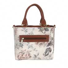 BOLSO DE DAMA EN TERCIOPELO ESTAMPADO - Multicolor - Ver 3