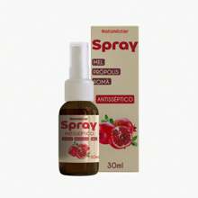 Antiseptic Spray With Propolis And Honey Flavors 30ml - Natunectar - POMEGRANATE - View 1