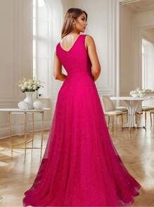 Grife Velasco Women Prom & Evening Dresses - Màu Hồng Tươi - Xem 6