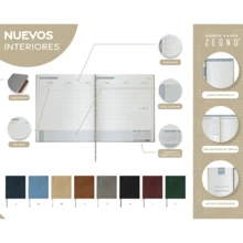 Agenda Ejecutiva 2025 Semanal - Cafetería - Ver 3