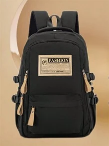 Women Fashion Backpacks - 黑色 - 查看 9