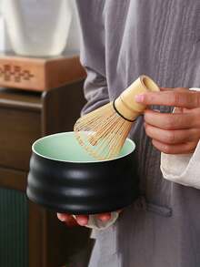 3pcs Tea Whisk Matcha Blender Matcha Tea Whisk Bamboo Whisk Matcha Brush Song Dynasty Tea Making Utensil Set,Matcha Set - 3pcs - View 6