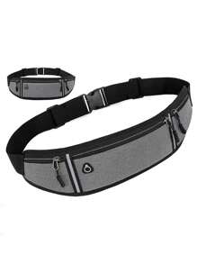 腰包，跑步腰包，便携式健身包，水壶袋，骑行手机袋，防水 - 彩色 - 查看 14