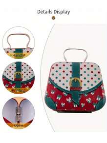 1 pezzo Decorazione mini valigia, scatola regalo in ferro, scatola regalo, scatola di stoccaggio valigia simulata, scatola regalo per caramelle e biscotti, scatola regalo per gioielli e sapone, decorazione per anniversario di matrimonio, forniture per feste di compleanno, contenitore stile nuovo anno, decorazione per la casa, decorazioni natalizie, decorazioni per la stanza, regali di Natale, decorazioni natalizie