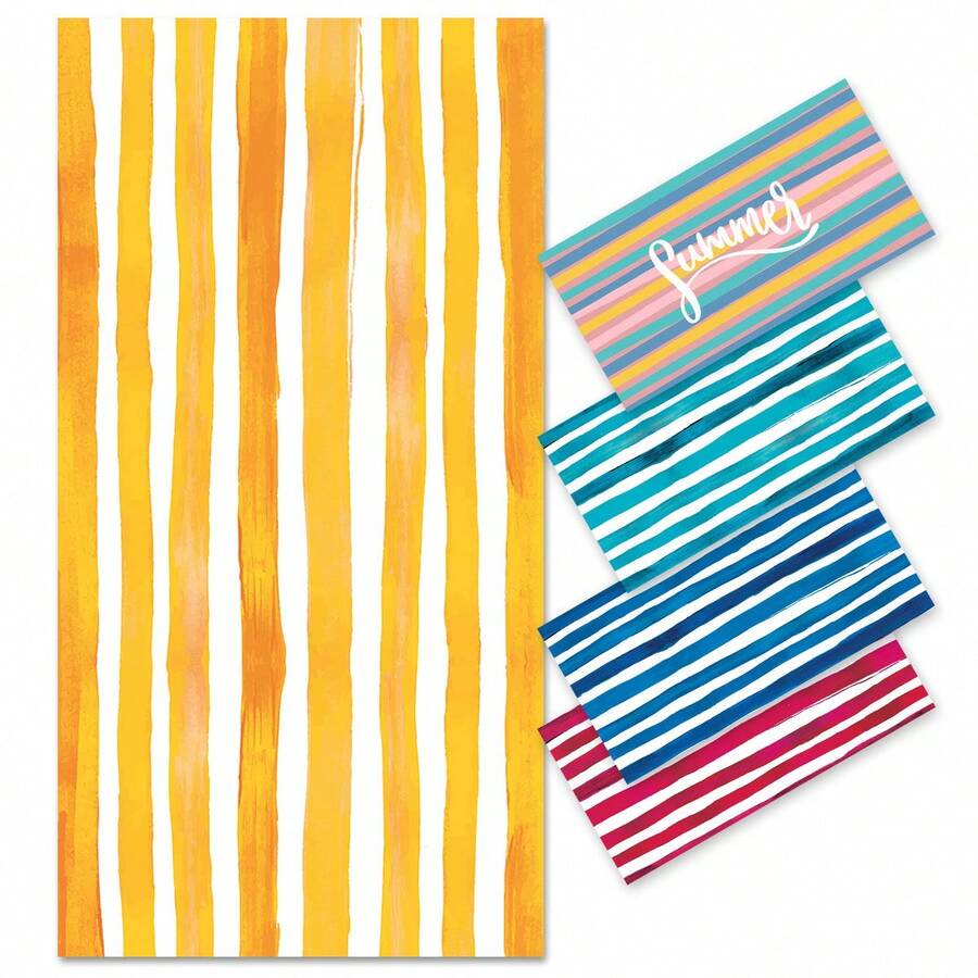 2024 New Beach Towel DoubleSided Fleece Microfiber Beach Towel No Sand