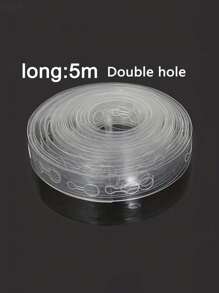 5pcs 5-Meter Double Hole Balloon Chain, Birthday Background Wall Decoration, Wedding Decoration, Balloon Chain, Balloon Firecracker Chain5pcs 5-Meter Double Hole Balloon Chain, Birthday Background Wall Decoration, Wedding Decoration, Balloon Chain, Balloon Firecracker Chainbaby Shower Family Decorations Gifts - White - View 1