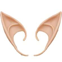 1pc Halloween  Ears Latex Realistic Decoration, Cosplay Party Fantasy Pointed Ear Prop - Multicolor - View 5