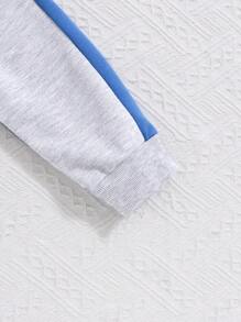 Newborn Sweatshirt Clothing Autumn/Winter Baby Boy Sports Suit Hooded Sweatshirt + Trousers