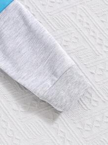 Newborn Sweatshirt Clothing Autumn/Winter Baby Boy Sports Suit Hooded Sweatshirt + Trousers