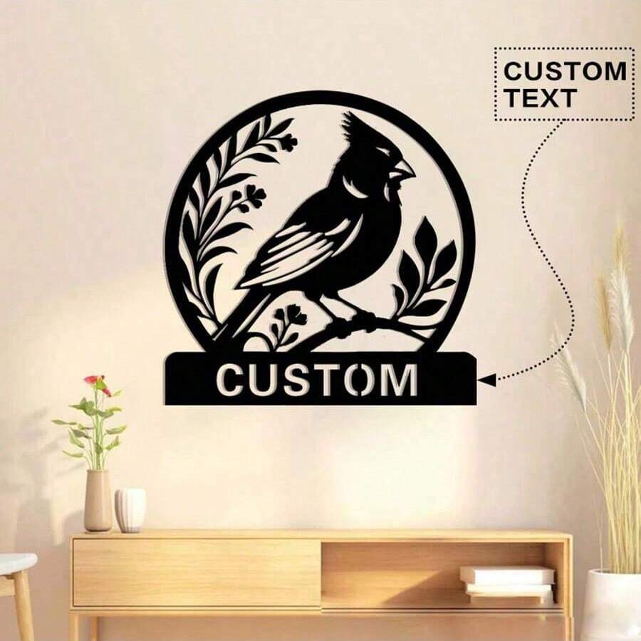 Personalized Wooden Buddha Wall Art - Custom Name Meditation Decor - Multicolor - View 1