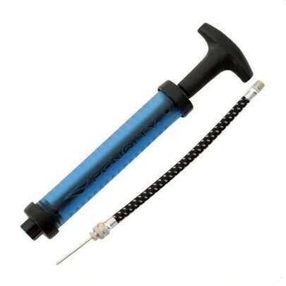 Bomba Penalty de Ar Encher Bola Futebol Volei Bicicleta Dupla Ação