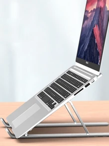 Laptop Stand - Foldable Iron Notebook Stand - 銀色 - 查看 3