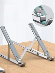 Laptop Stand - Foldable Iron Notebook Stand - 銀色 - 查看 1