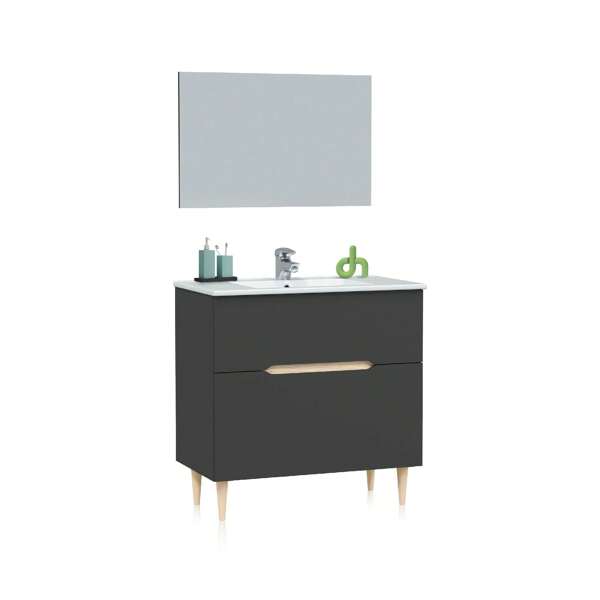 Duehome Pacote de banheiro com pia Opera 80
