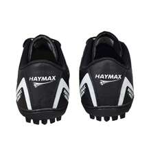 Sociaty Synthetic Grass Premium HMX2 Original Haymax Launch Football Boots - 黑與白 - 查看 4