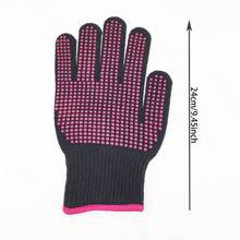 Set de herramientas para el cuidado y peinado del cabello: 6/4/2/1 piezas de peine rizado de silicona con perlas de doble/un solo lado, rizador, plancha de pelo, guantes resistentes al calor