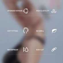 Professional Water Sports Cap, COPOZZ Silicone Swimming Cap Waterproof For Men Women Ear Protection Long Hair Swimming Pool. Excellent Quality, Beautiful Designs, Unique Styles. Comfort And Durability. Pamper Your Talent.