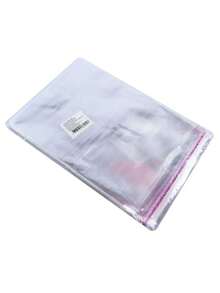 Transparent Adhesive Bag With Adhesive Tab 100 Units 17X22+3cm - 彩色 - 查看 1