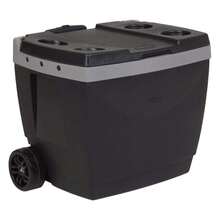 42 Litre Cooler Box With Handle And Wheels Black MOR - 25108220 - 黑色 - 查看 7