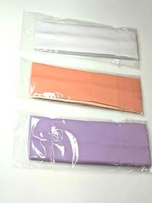 Kit 3 Hair Bands (Bandana) - Màu Hồng Tươi - Xem 4