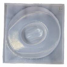 Large Cowboy Hat Shaped Gelatin Or Plaster Mold - 白色 - 查看 3