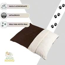 Dog Bed Sleeping Bag For Cat 60cm X 50cm Sheepskin Pet Bed Kangaroo Sleeping Bag - 灰色 - 查看 5