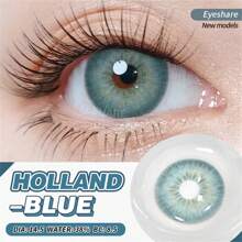 Kính áp tròng Eyeshare nhiều màu sắc, 1 cặp, sản xuất tại Estonia, đường kính 14.5mm, thích hợp sử dụng trong 1 năm, dùng cho hóa trang Halloween. - HÀ LAN-XANH - Xem 4