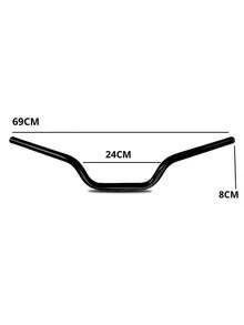 Black Handlebar With Foot Peg Hole For CB Twister 250 2014 To 2022 - màu đen - Xem 3
