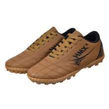 Sociaty Synthetic Grass Premium HMX2 Original Haymax Launch Football Boots - 焦糖色和黑色 - 查看 3