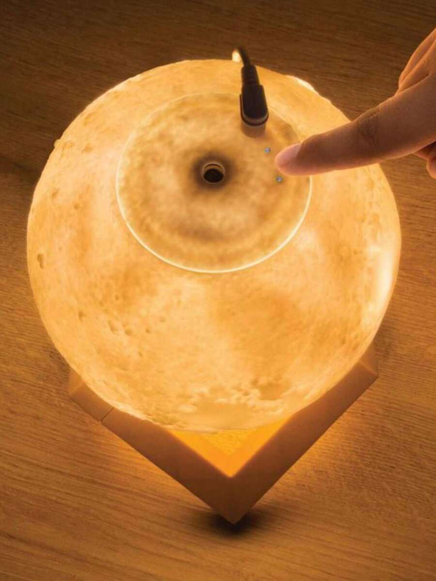 Moon Shape Aromatherapy Diffuser, Moon Lamp Aroma Essential Oil Diffuser - 五彩的 - 查看 1