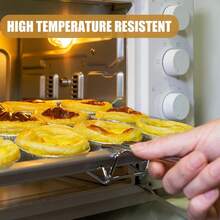 10pcs/20pcs/40pcs Egg Tart Mold Disposable Foil Trays Muffin Cases Egg Tart Tins Mince Pie Foil Cake Cases Pudding Cake Cookie Mold Lined Mould Pastry Dish Aluminium Mold Cups Cases Tin Pans - Multicolor - View 7