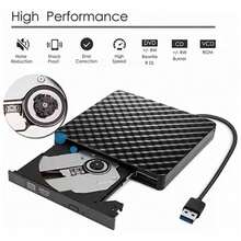 Lector Y Grabadora De Dvd/cd/externa Quemador Usb 3.0 Cd/dvd - Negro - Ver 2