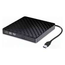 Lector Y Grabadora De Dvd/cd/externa Quemador Usb 3.0 Cd/dvd - Negro - Ver 1