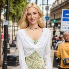 1 chiếc khăn choàng ren lưới mỏng gợi cảm cắt thấp dành cho nữ, thích hợp để kết hợp với váy dây mảnh, kem chống nắng, Dopamine Babe Y2K Essential, múa ba lê, áo liền quần thể dục dụng cụ, thích hợp cho hàng ngày, kỳ nghỉ, hẹn hò, phụ kiện chụp ảnh cho nữ - Nhiều màu - Xem 4