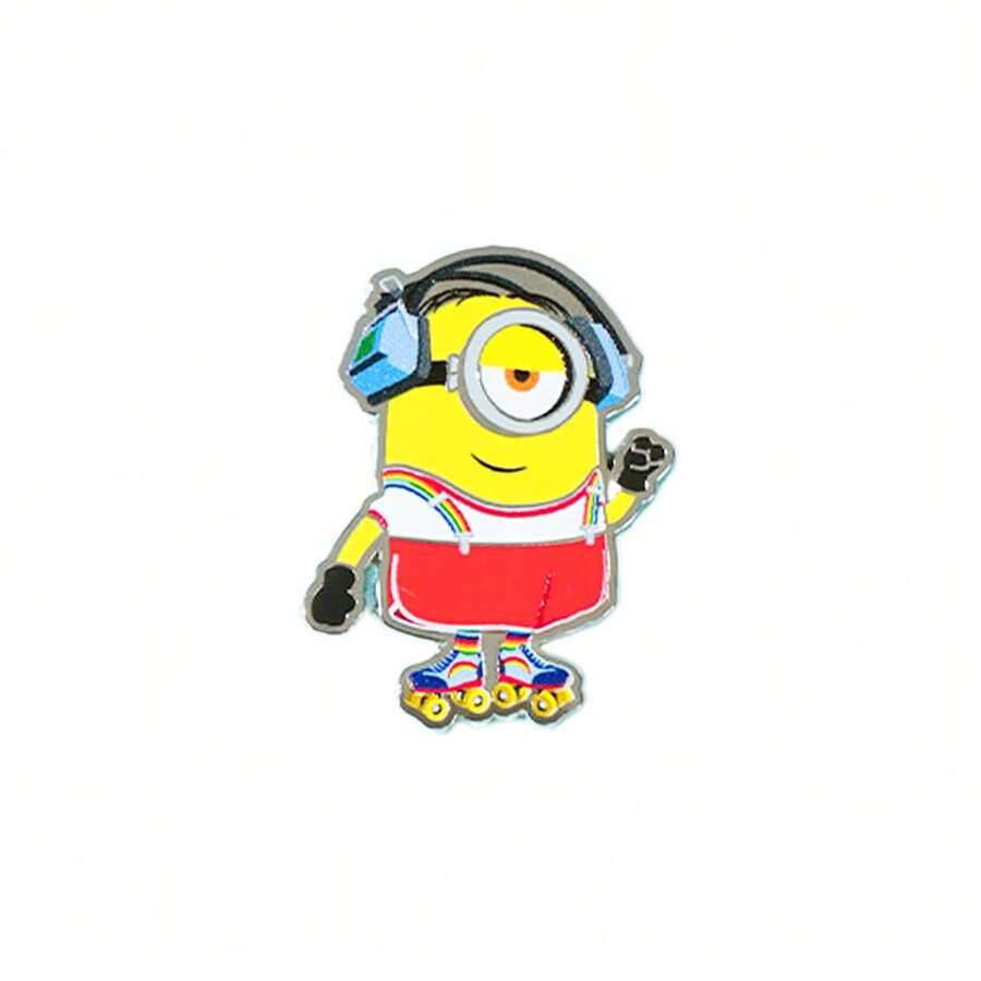 Minions 1pc Officially Licensed Metal Lapel Pin Cute Cartoon Brooch
