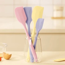 Keidason 2 PCS, 2-In-1 Silicone Spatula, Silicone Spatula Spatula, Mini Silicone Spatula, Jam Spatula, Heat-Resistant Cream Spatula, Mixing And Baking Tools, Kitchen Utensils, Apartment Essentials, College Dorm Essentials, Back-To-School Supplies